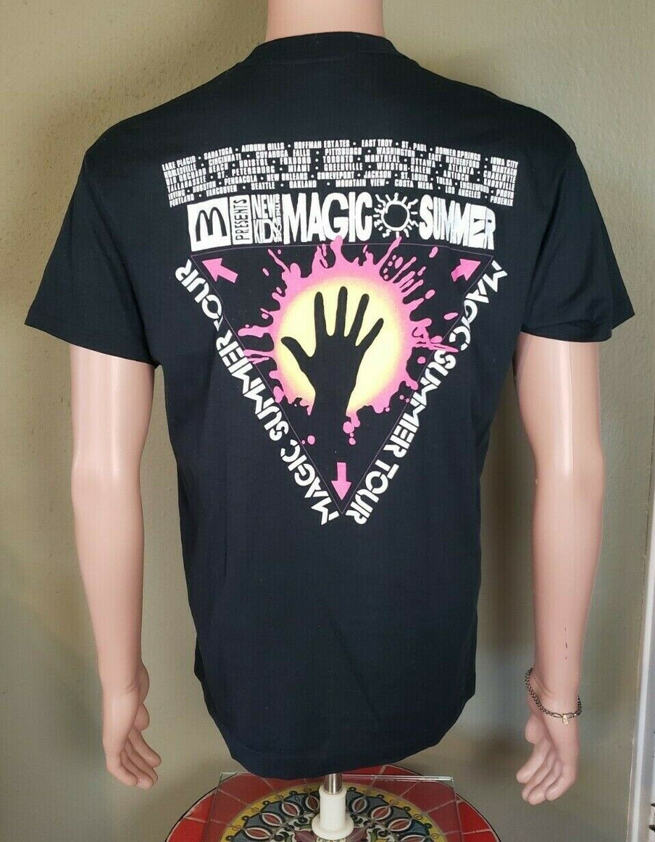 Vintage (1990) NEW KIDS ON THE BLOCK NKOTB Magic tour Concert T
