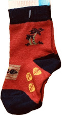 New Vtg 2002 Gymboree Rain Forest Socks Palm Trees Fish Turtle 3-6-9-12 mo NWT