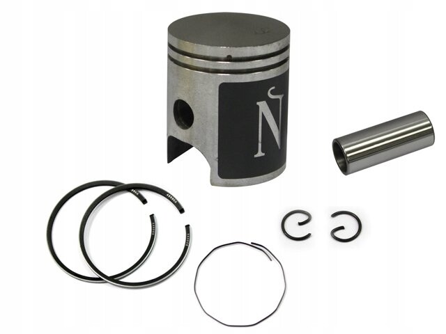 Piston pour réparer une Yamaha PW 50 usée avec diamètre 40.96mm et segments neufs