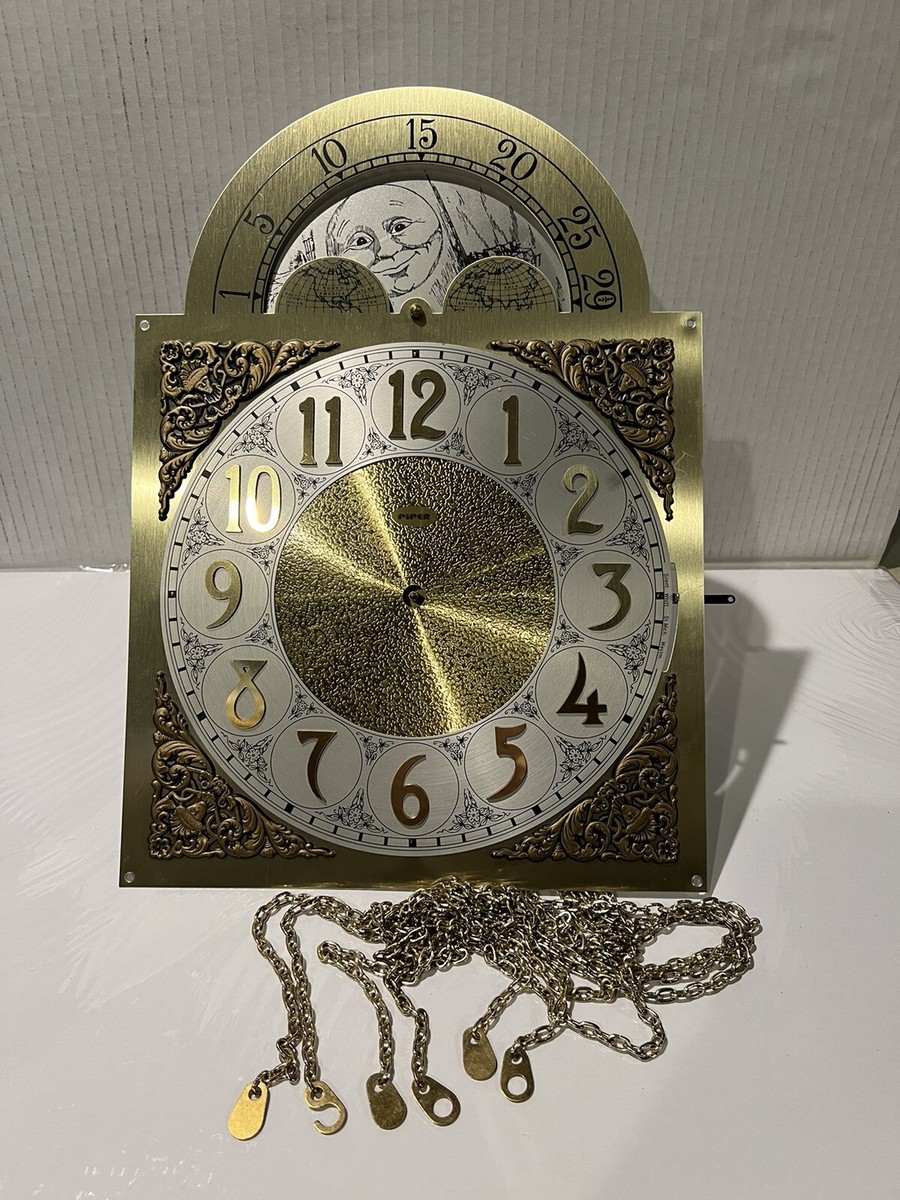 VINTAGE/ANTIQUE PIPER GRANDFATHER/HALL/FLOOR CLOCK MOVEMENT FOR