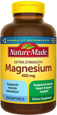 Nature Made Extra Strength Magnesium 400 mg - 150 Liquid Softgels