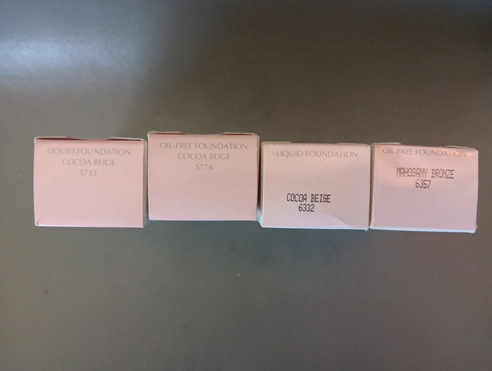 LOT of 4~Mary Kay~DAY RADIANCE~Liquid Foundation~NOS/NIB~COCOA Beige-Mahogany B - Image 2 of 4