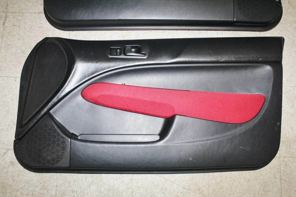Tarjeta de paneles de puerta originales JDM 96-00 Honda Civic tipo R EK9 OEM con interruptores CTR Foto 2 de 4