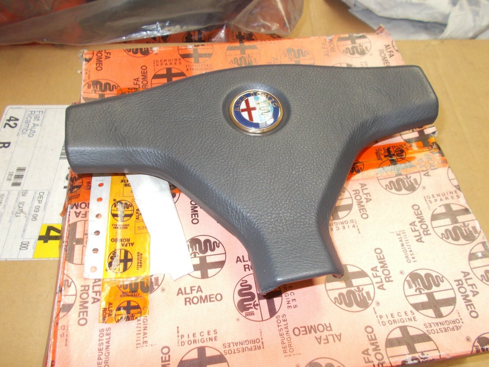 COMANDO CLACSON ALFA ROMEO 33 IMOLA FEELING 90-94 ORIGINALE ALFA ROMEO 60538296