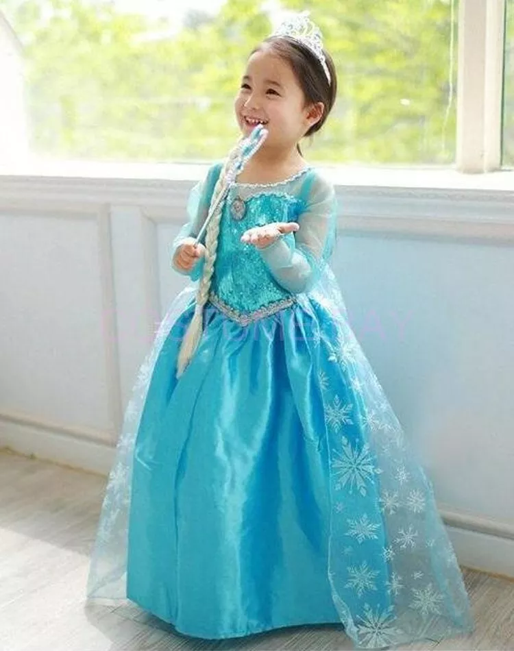 Elsa Dress Elsa Costume Frozen Party Princess Dress Frozen 