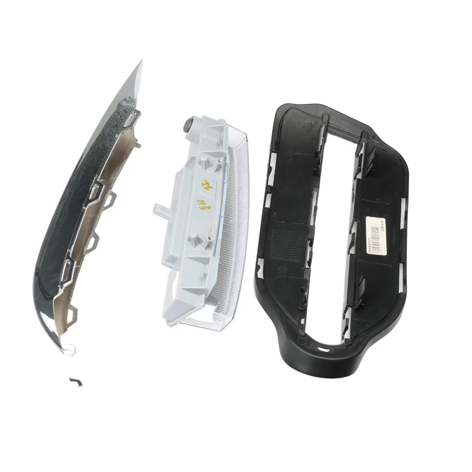 3x Front Right Fog Light Grille Chrome Trim Cover for Benz GLK250 350 2013-2015 - Image 3 of 4