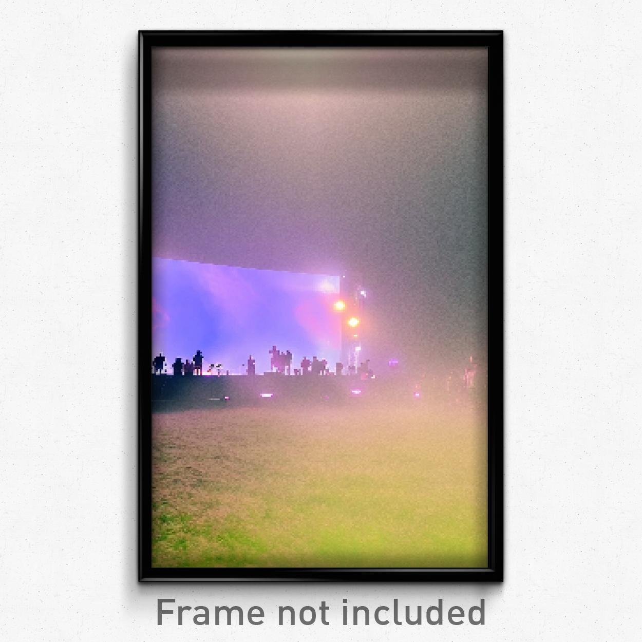 Psychedelic 8-Bit Pixel Art Poster for Unnatural Movie Festival