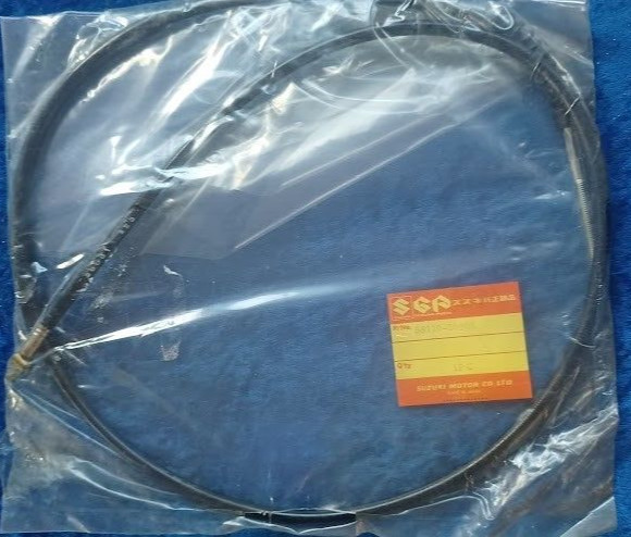 Suzuki Genuine GT380J TS250 TS400 Front Brake Cable Black 58110-30001 NOS