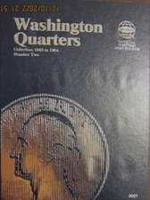 #9031 WHITMAN FOLDER FOR Washington  Quarters 1948-1964