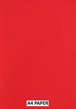 A4 Coloured Sheets ~ 80GSM Printer Copier Paper OR 160GSM Craft Card -You Select