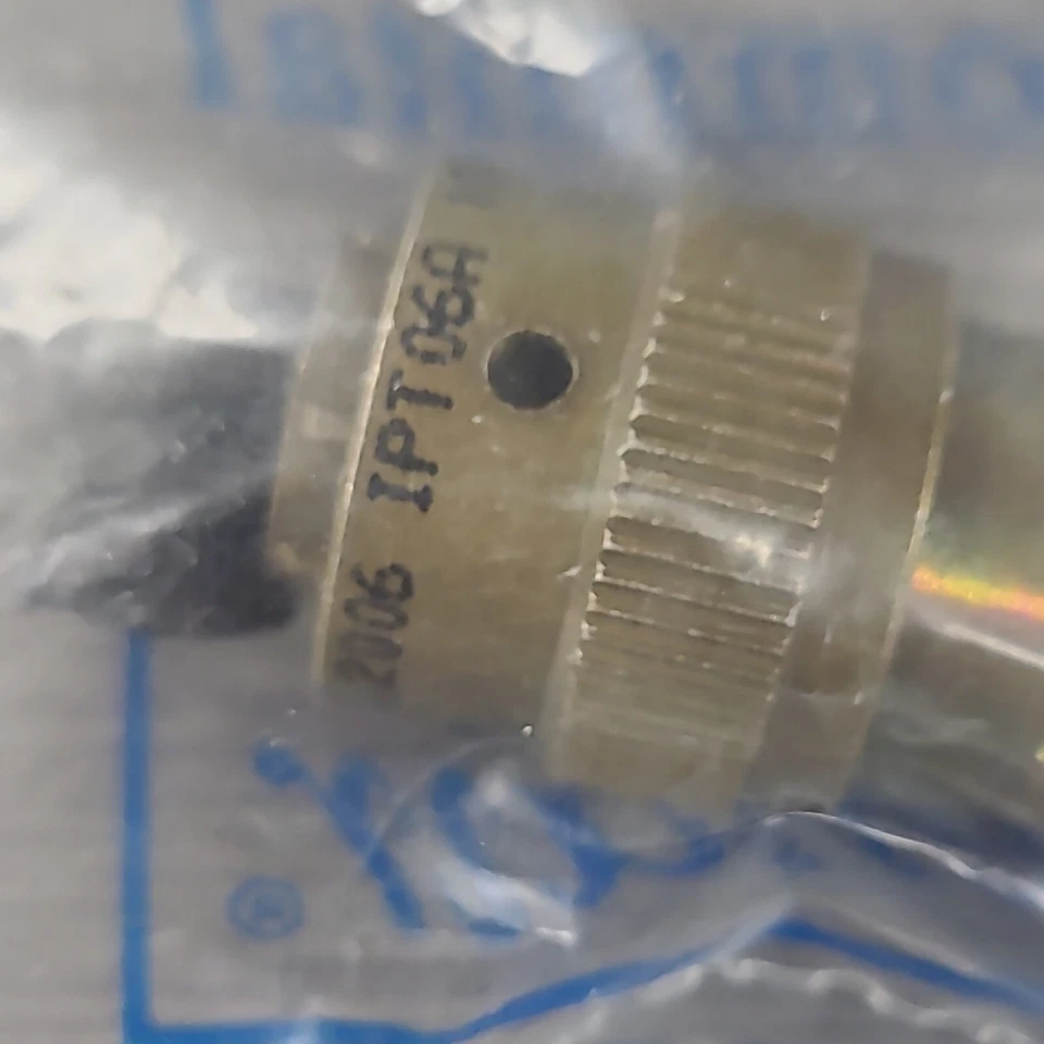 BENDIX PLUG FEMALE, IPT06A10-6SSR, 2006 IPT06A 10-6S SR Amphenol Socapex - Image 2 of 2