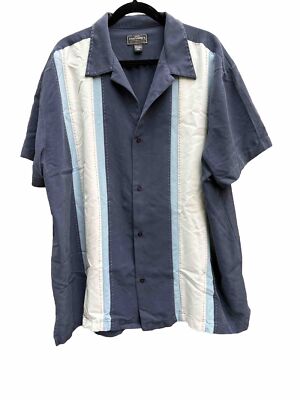 Steve And Barry Men s XXL Retro Short Sleeve Bowler Shirt
