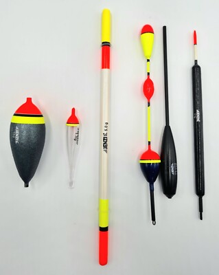 6 Stk. Allround Posen Set Laufpose Schwimmer Float Pose Durchlaufpose Stipp
