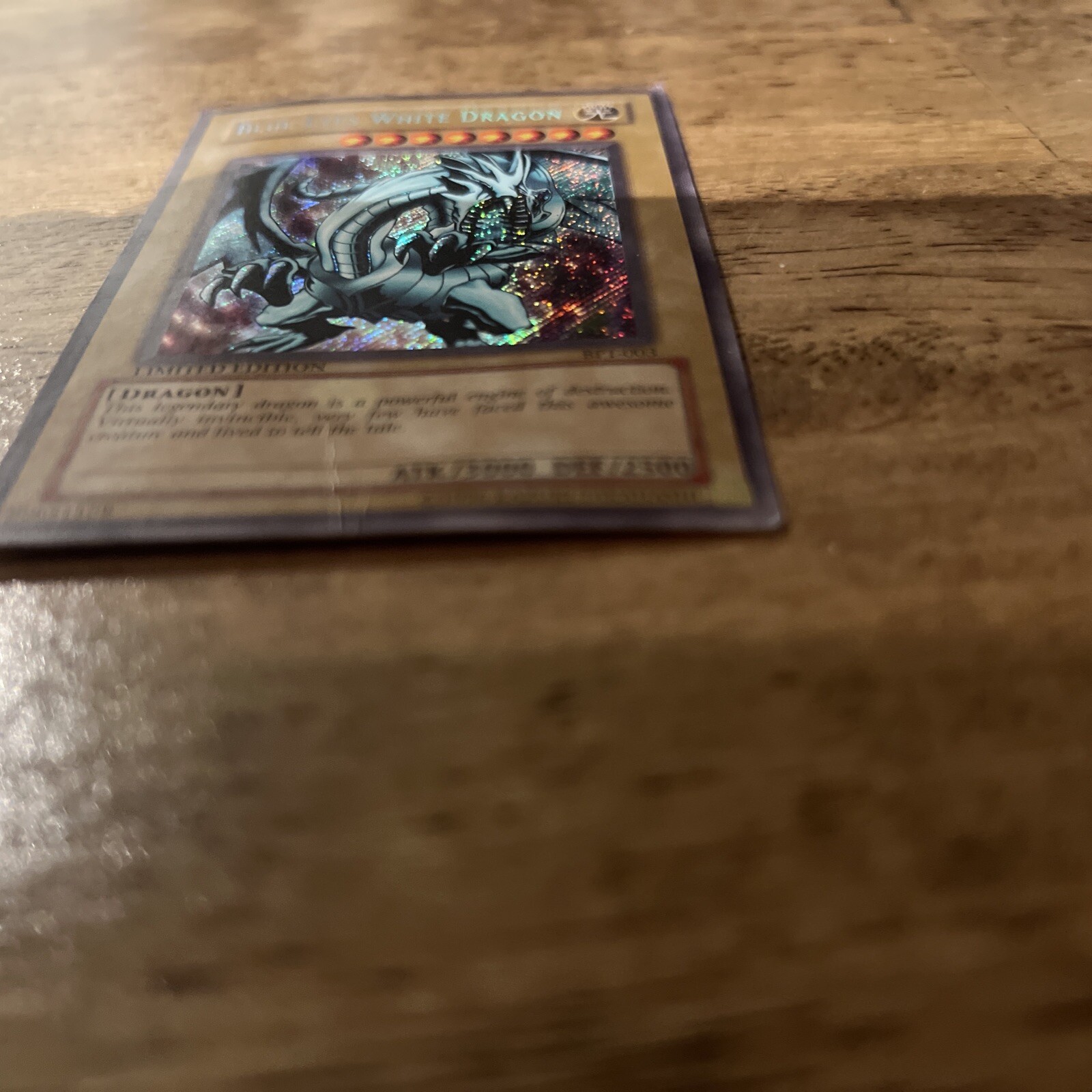 Blue Eyes White Dragon BPT003 Secret Rare Limited Edition YuGiOh Played With eBay