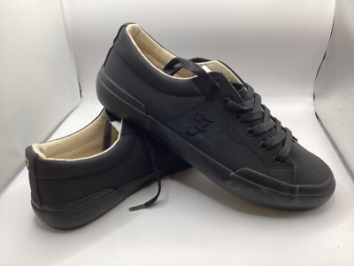 FARAH HERREN DALLAS VULKANISIERT SPORTSCHUHE GRÖSSE 7UK BRANDNEU SCHWARZ TU7 XDISPLAY