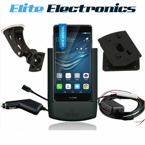 STRIKE ALPHA HUAWEI MATE P9 CHARGING SIGNAL BOOST CRADLE DIY / HARDWIRE KIT - Picture 1 of 3