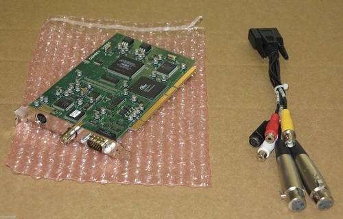 Viewcast Osprey 530 Analogue And SDI Digital Video Capture Card + Breakout Cable