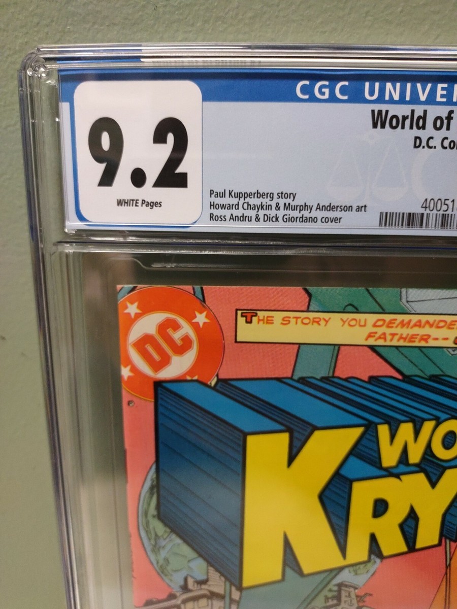 World of Krypton #1 (1979) CGC 9.2 “1st Comic Book Mini-Series
