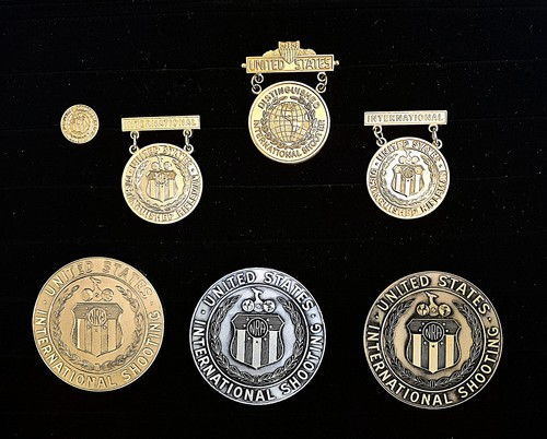 Lot of Eight International Shooting Awards