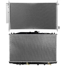 Radiator & AC Condenser Cooling Kit For Acura TSX 2004 2005 2006 2007 2008