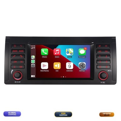 Lxklsz Car Stereo For Bmw E39 M5 Compatible Wireless Carplay/Android Auto Ips