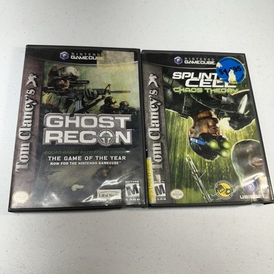 Splinter Cell: Chaos Theory (Nintendo GameCube, 2005) Complete With Manual