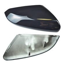 1Pair Side Mirror Cover Cap Housing fit for 10th Gen Civic 2016 Glossy Black