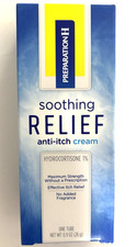 Preparation H Soothing Relief 1% Anti-Itch Cream, 0.9 oz Exp 12/2026