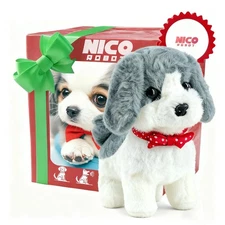 Robot Puppy My Realistic Robot Puppy Electronic Interactive Dog-Cute Gifts  US