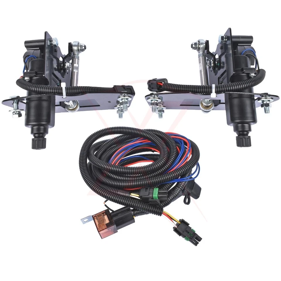 Fits 1969-1971 Lincoln Mark III 3PCS Electric Headlight Conversion Kit NEW Motor Foto 3 de 4