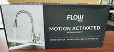 NEW FLOW Motion Activated Pulldown Kitchen Faucet Polished Chrome B165