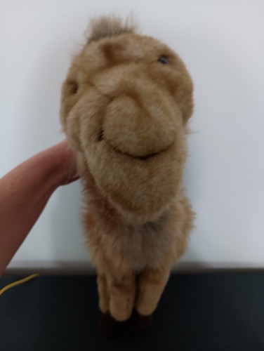 Folktails Folkmanis Camel Hand Body Puppet 21" Plush Realistic Stuffed Animal - Picture 3 of 15