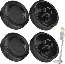4-Pack Upgraded Replacement Wheels for Ryobi Cordless Stick Vacuum PCL720K