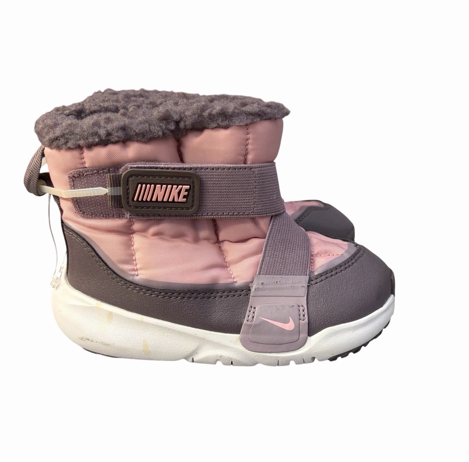 Toddler Girl Nike Kids Flex Advance Booties Boots Size 9C DD0303-600 Pink NWOB