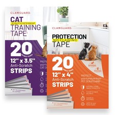 Bundle Pack Cat Deterrent Tape Dog Protection Tape 40 Total Pre-Cut Str...