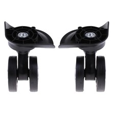 2x Accessori Per Valigie Valigia Ruote Trolley Ruota Girevole Universale