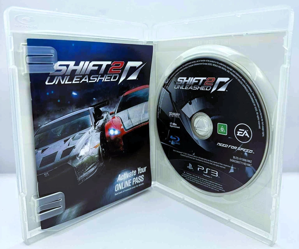 Shift 2 Unleashed Playstation 3 PS3 AUS PAL Game Complete with Manual CIB - Image 2 of 3