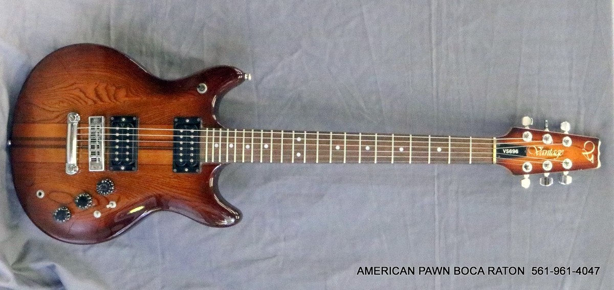 Vintage Vantage VS-696 Guitar Solid Body Right-Handed 6 String