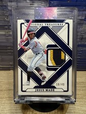 2025 Panini National Treasures Jesus Made Treasured Threads /49 Sick Patch! 