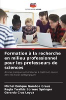 Formation à La Recherche En Milieu Professionnel Pour Les Professeurs De...