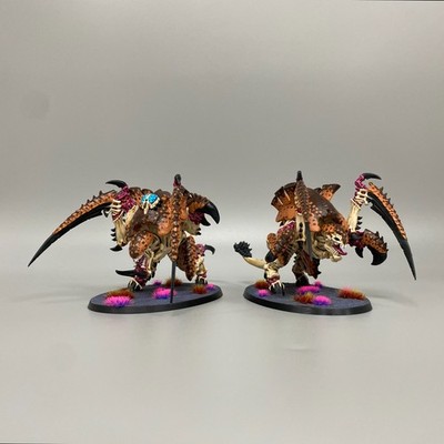 CARNIFEX BRUT TYRANIDEN WARHAMMER 40K BEMALT KOKOSNUSSKRABBE TYRANIDEN MONSTER