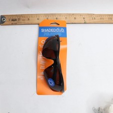 Shadedeye Polarized M Frame Vented Black with Gray Accent Sunglasses