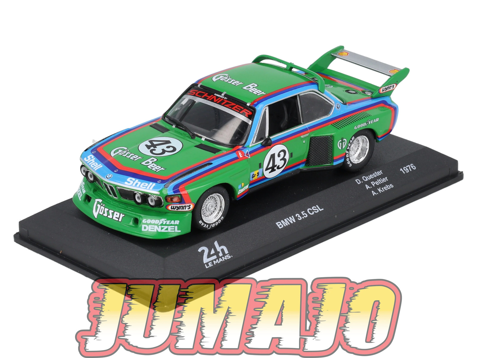 BMW 3.5 CSL Mans 1976 souvenir mythique de la course automobile IXO 1/43