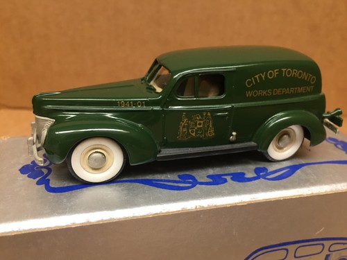 BROOKLIN 1940 FORD DELIVERY CITY OF TORONTO WORKS DEPARTMENT 1:43 SCALE BRK.9 NM - Picture 8 of 8