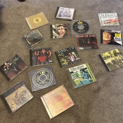 Bulk CD Rock and Hip Hop 8 CD s Lot Fair Condition. All Have Some Scratches