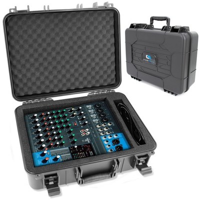 CASEMATIX DJ Mixer Carrying Case Fits Yamaha MG10XU MG10 MG06   Hard Shell Case