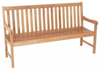 Mx Gartenbank Santos 3-Sitzig Holz Parkbank GartenmöBel BalkonmöBel Bank