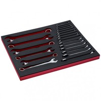 Bahco Fit&Go 3/3 Schaumstoffeinlage Ring-MaulschlüSselsatz - 21-Tlg.