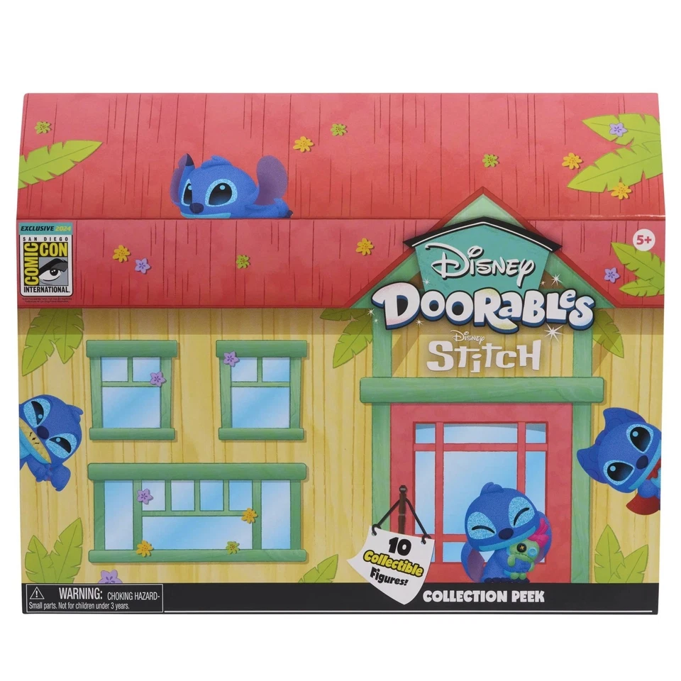 Disney Doorables Collection Peek Stitch Figur 8er Pack [beflockt] - Bild 1 von 1