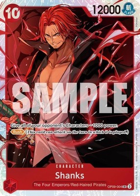 One Piece Shanks (OP09-004/376) Premium Booster -The Best- Vol. 2 LP FOIL-